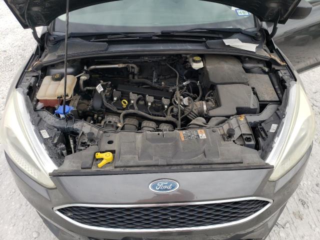 1FADP3E28HL253933 - 2017 FORD FOCUS S GRAY photo 11