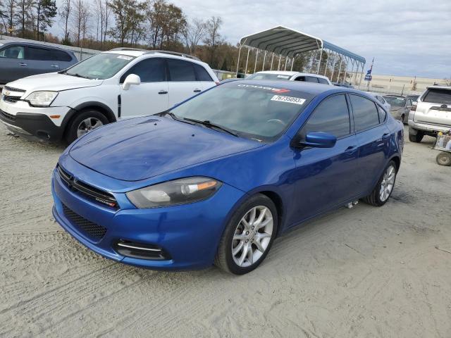 1C3CDFBB2ED726241 - 2014 DODGE DART SXT BLUE photo 1