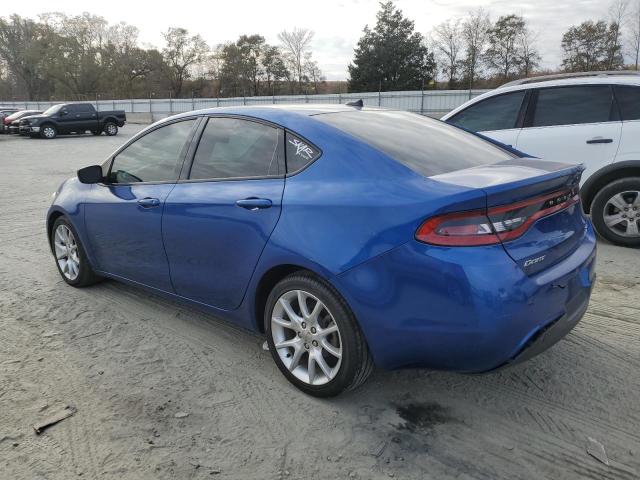 1C3CDFBB2ED726241 - 2014 DODGE DART SXT BLUE photo 2