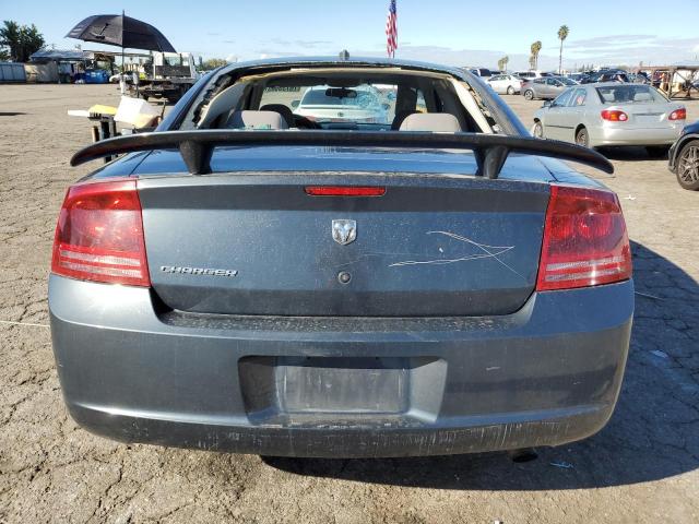 2B3KA43G68H317263 - 2008 DODGE CHARGER BLUE photo 6