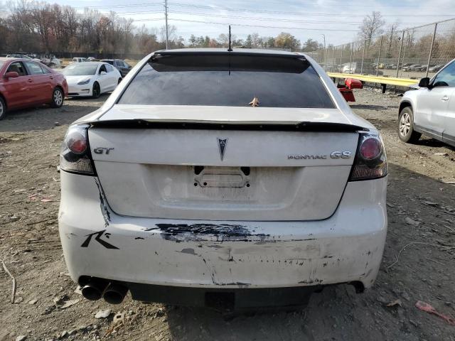 6G2ER57739L228010 - 2009 PONTIAC G8 WHITE photo 6