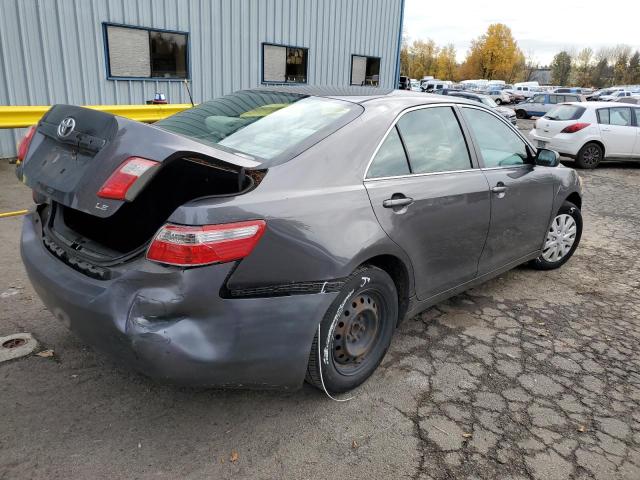 4T4BE46K07R007738 - 2007 TOYOTA CAMRY CE GRAY photo 3