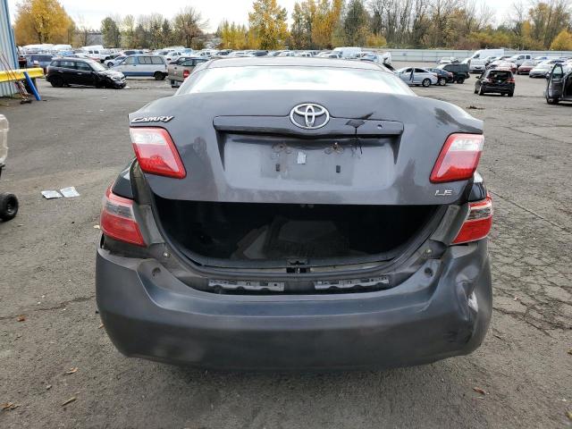 4T4BE46K07R007738 - 2007 TOYOTA CAMRY CE GRAY photo 6