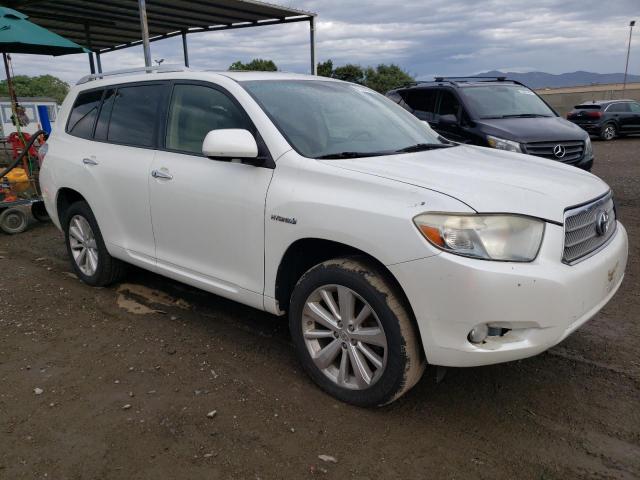 JTEEW44A982018815 - 2008 TOYOTA HIGHLANDER HYBRID LIMITED WHITE photo 4