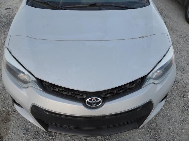 2T1BURHE2EC109428 - 2014 TOYOTA COROLLA L GRAY photo 11