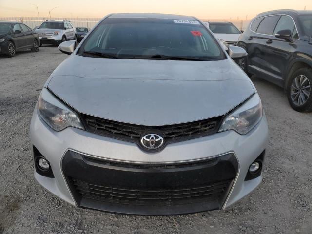 2T1BURHE2EC109428 - 2014 TOYOTA COROLLA L GRAY photo 5