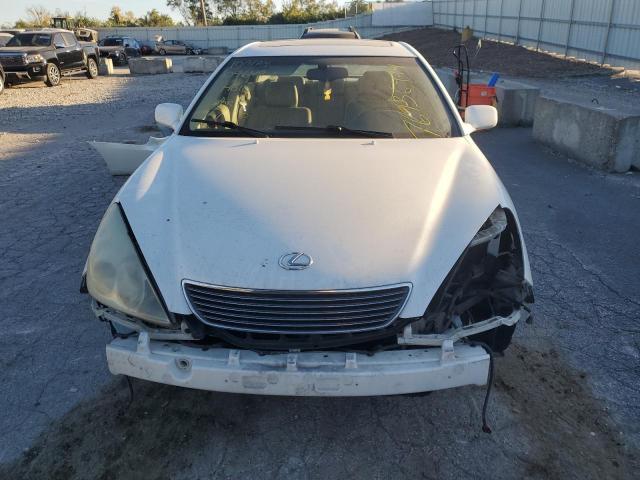 JTHBA30G665151391 - 2006 LEXUS ES 330 WHITE photo 5