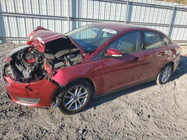 1FADP3F26HL253217 - 2017 FORD FOCUS SE RED photo 1