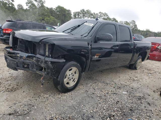 3GCRCSE02AG134475 - 2010 CHEVROLET SILVERADO C1500 LT BLACK photo 1