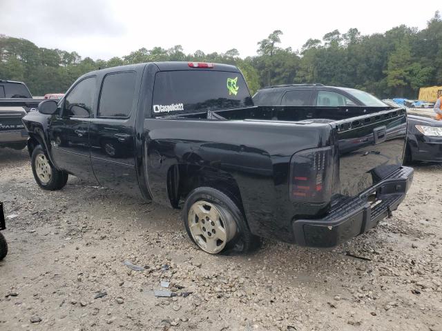 3GCRCSE02AG134475 - 2010 CHEVROLET SILVERADO C1500 LT BLACK photo 2