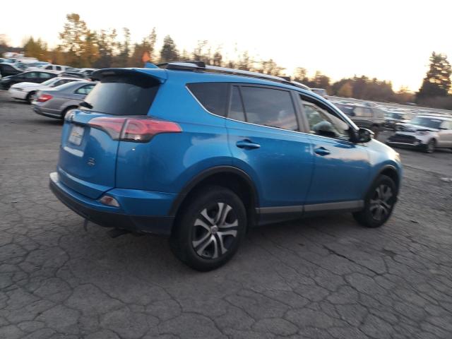 JTMBFREV5GJ080707 - 2016 TOYOTA RAV4 LE BLUE photo 3