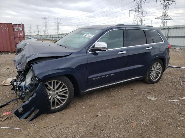 1C4RJFJG8HC768726 - 2017 JEEP GRAND CHER SUMMIT ლურჯი ფოტო 1