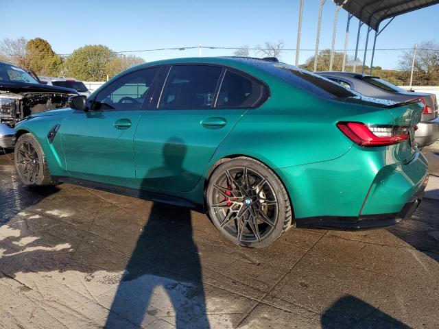 WBS43AY07RFS65133 - 2024 BMW M3 COMPETITION GREEN photo 2