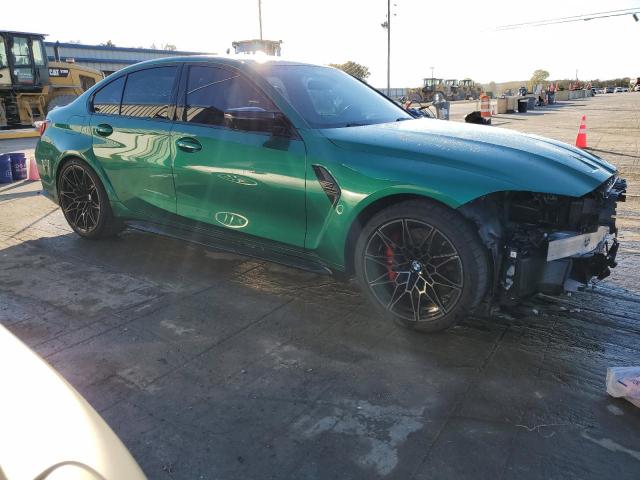 WBS43AY07RFS65133 - 2024 BMW M3 COMPETITION GREEN photo 4