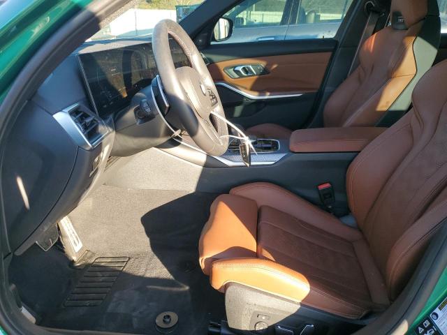 WBS43AY07RFS65133 - 2024 BMW M3 COMPETITION GREEN photo 7