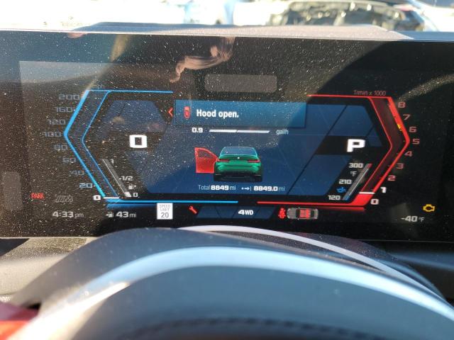 WBS43AY07RFS65133 - 2024 BMW M3 COMPETITION GREEN photo 9