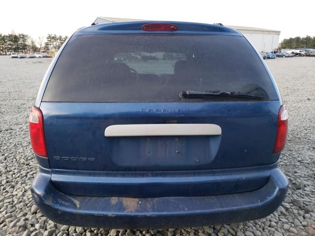 1D4GP25RX6B688764 - 2006 DODGE CARAVAN SE BLUE photo 6