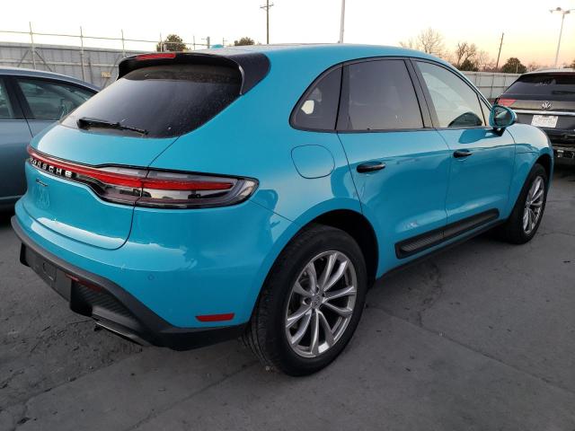 WP1AA2A55NLB11168 - 2022 PORSCHE MACAN BLUE photo 3