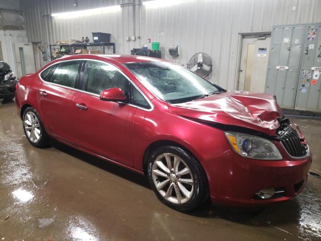 1G4PP5SK8D4127627 - 2013 BUICK VERANO RED photo 4