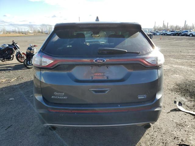 2FMPK4J95GBB08048 - 2016 FORD EDGE SEL CHARCOAL photo 6