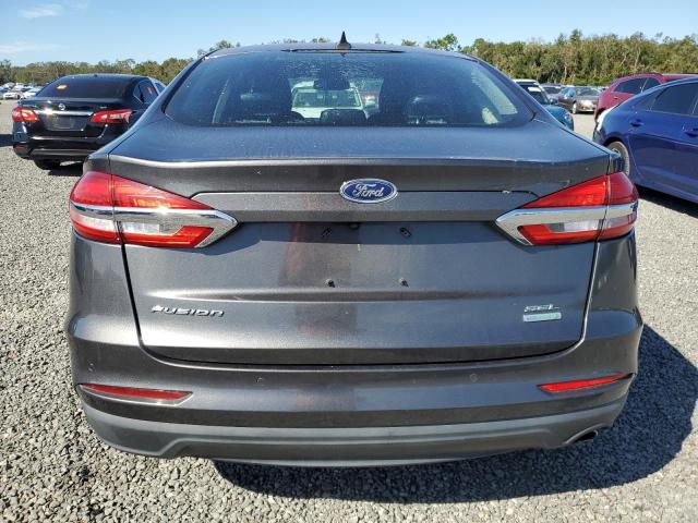 3FA6P0CD8KR109979 - 2019 FORD FUSION SEL CHARCOAL photo 6