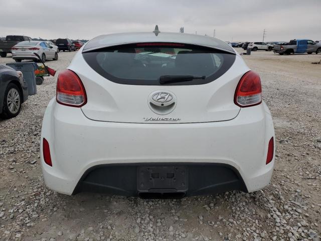 KMHTC6ADXHU310567 - 2017 HYUNDAI VELOSTER WHITE photo 6