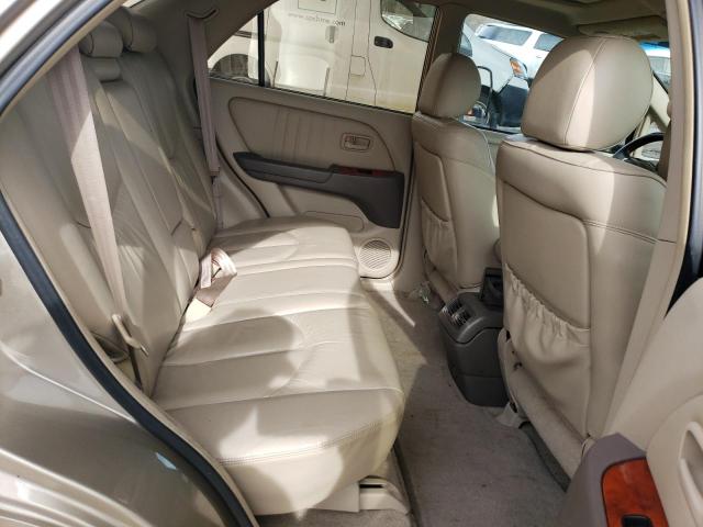 JT6HF10U4Y0125726 - 2000 LEXUS RX 300 TAN photo 10