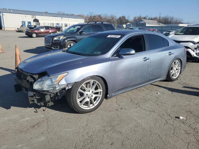 1N4AA5AP3AC807385 - 2010 NISSAN MAXIMA S GRAY photo 1