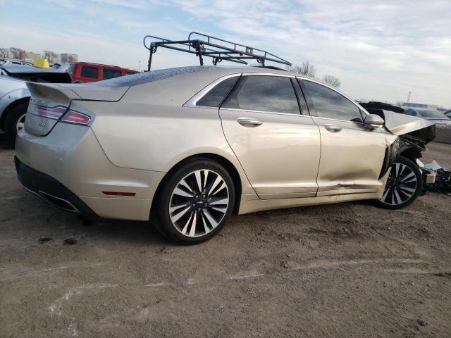 3LN6L5E91HR659685 - 2017 LINCOLN MKZ RESERVE TAN photo 3