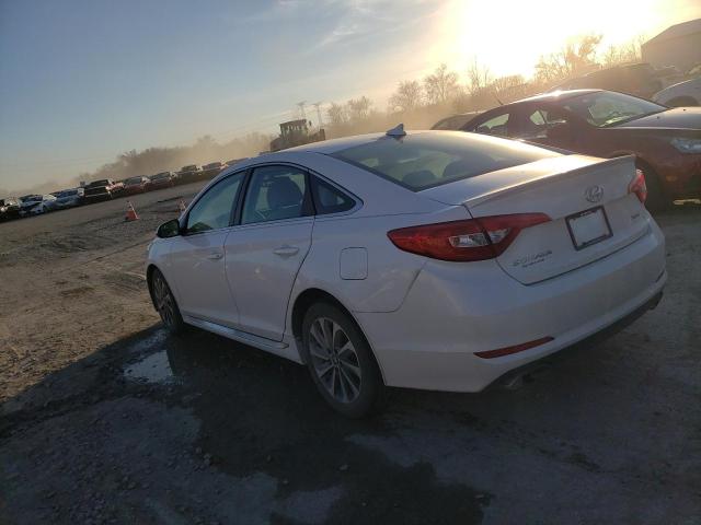 5NPE34AFXFH101517 - 2015 HYUNDAI SONATA SPORT WHITE photo 2