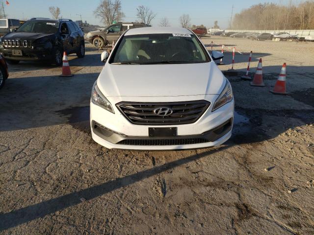 5NPE34AFXFH101517 - 2015 HYUNDAI SONATA SPORT WHITE photo 5