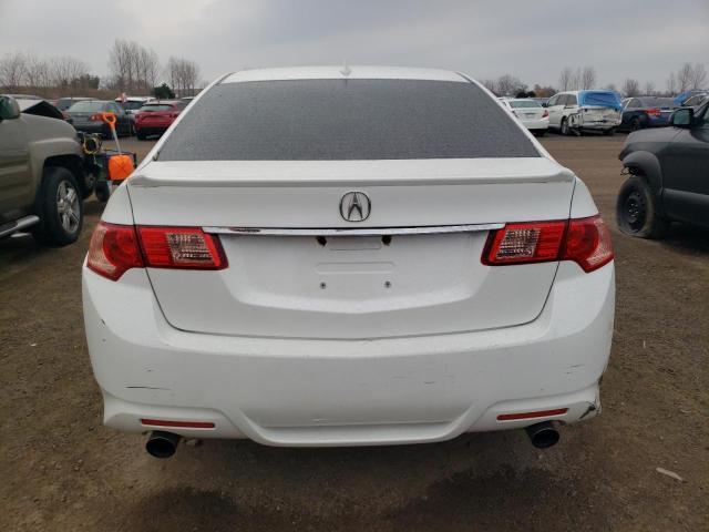 JH4CU2E86CC801335 - 2012 ACURA TSX SE WHITE photo 6