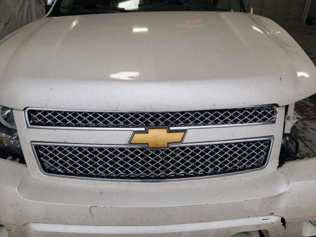 1GNSKCE05CR242884 - 2012 CHEVROLET TAHOE K1500 LTZ WHITE photo 12