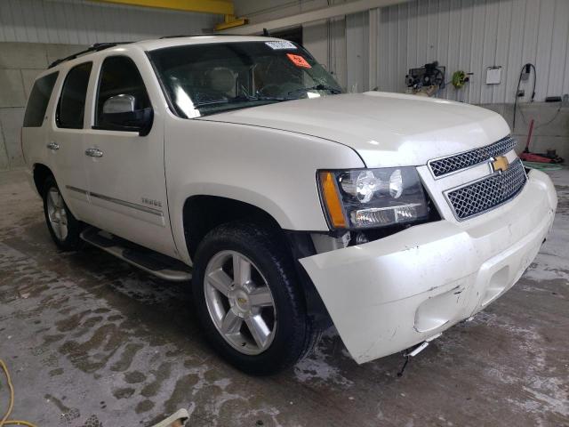 1GNSKCE05CR242884 - 2012 CHEVROLET TAHOE K1500 LTZ WHITE photo 4