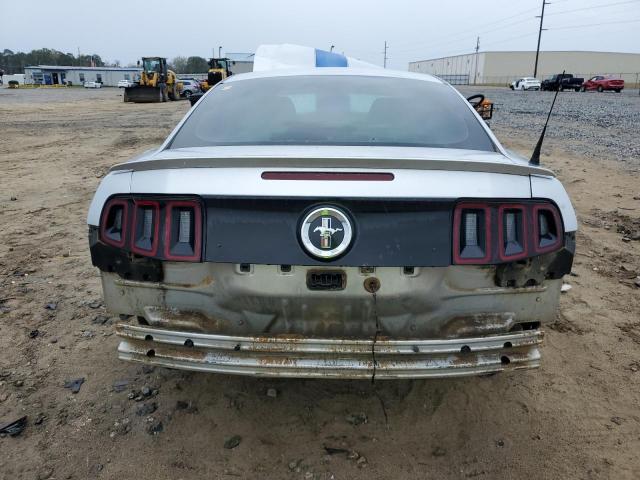 1ZVBP8AM9E5233077 - 2014 FORD MUSTANG SILVER photo 6