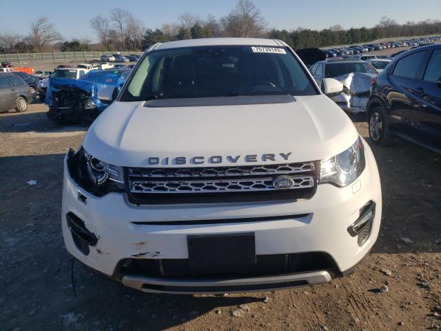 SALCR2BG9GH604207 - 2016 LAND ROVER DISCOVERY HSE WHITE photo 5