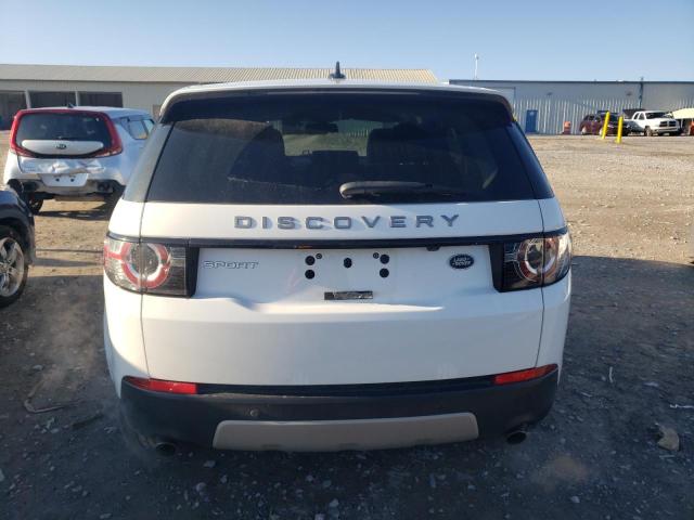 SALCR2BG9GH604207 - 2016 LAND ROVER DISCOVERY HSE WHITE photo 6