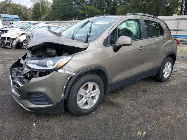 KL7CJLSB0MB323224 - 2021 CHEVROLET TRAX 1LT GRAY photo 1