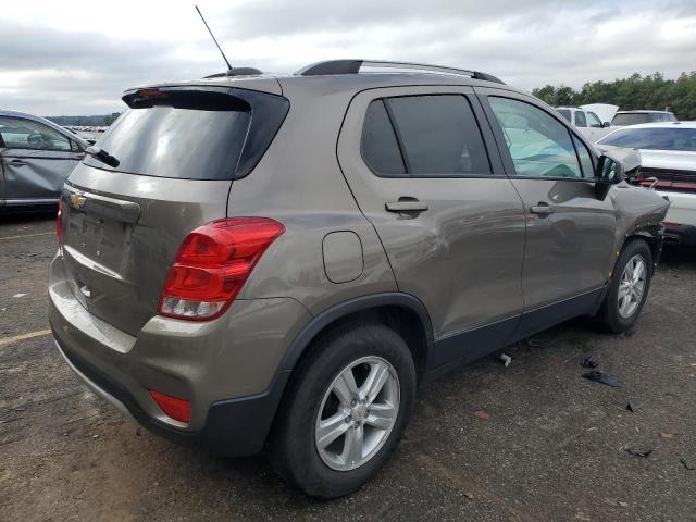 KL7CJLSB0MB323224 - 2021 CHEVROLET TRAX 1LT GRAY photo 3