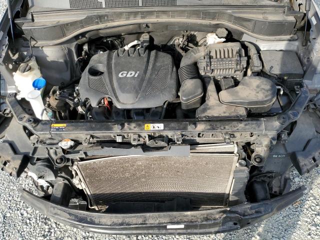 5XYZT3LB2GG338677 - 2016 HYUNDAI SANTA FE S GRAY photo 12