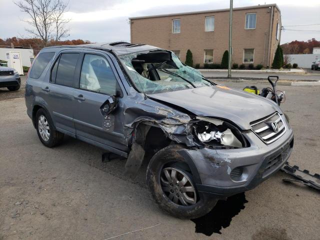 SHSRD78985U340943 - 2005 HONDA CR-V SE GRAY photo 4