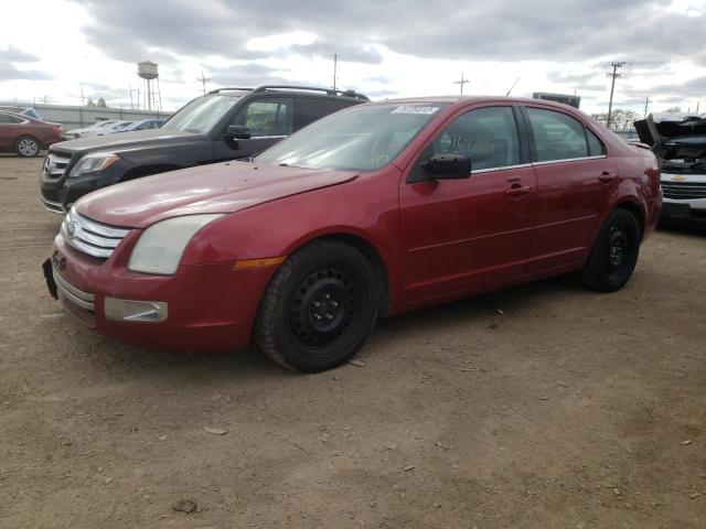 3FAHP08199R122953 - 2009 FORD FUSION SEL RED photo 1