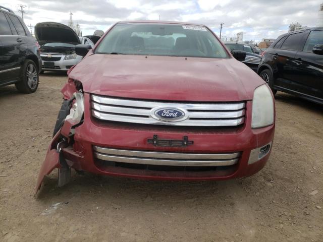3FAHP08199R122953 - 2009 FORD FUSION SEL RED photo 5