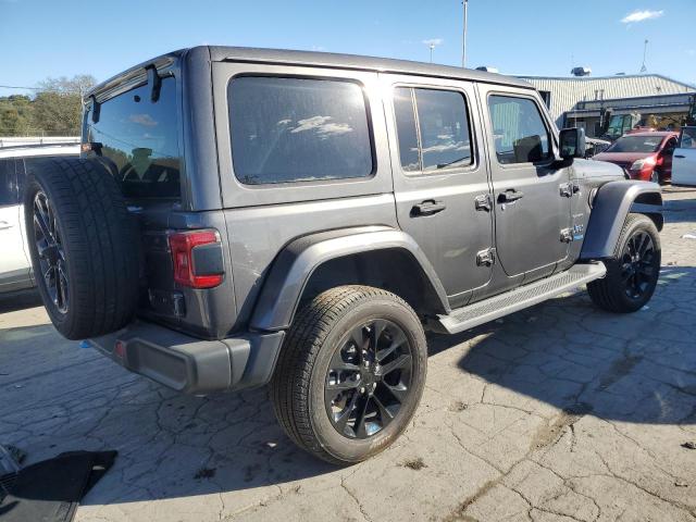 1C4JJXP62NW190957 - 2022 JEEP WRANGLER U SAHARA 4XE GRAY photo 3