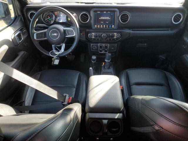 1C4JJXP62NW190957 - 2022 JEEP WRANGLER U SAHARA 4XE GRAY photo 8