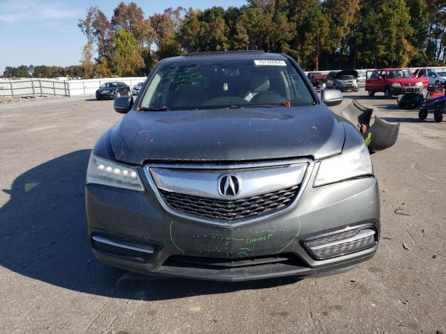 5FRYD4H49FB019600 - 2015 ACURA MDX TECHNOLOGY GRAY photo 5