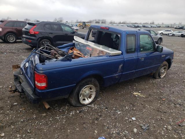 1FTYR14E27PA29649 - 2007 FORD RANGER SUPER CAB BLUE photo 3