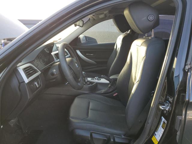 WBA3C1C52CF433478 - 2012 BMW 3 SERIES I SULEV BLACK photo 7