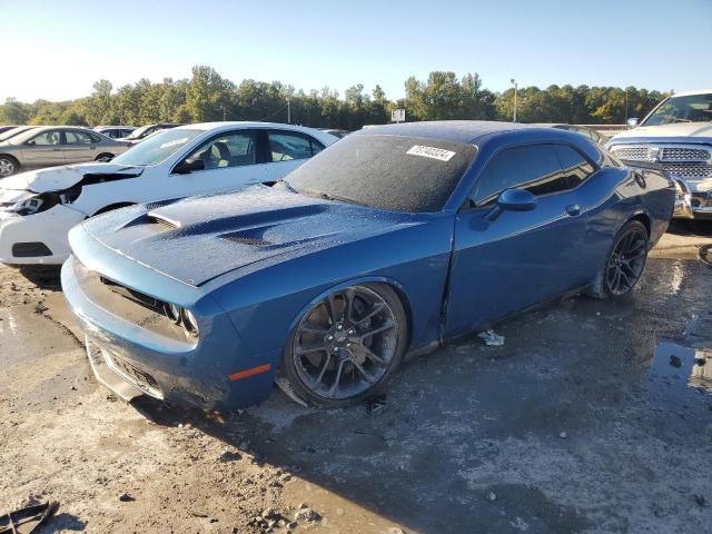 2C3CDZFJ3MH609868 - 2021 DODGE CHALLENGER R/T SCAT PACK BLUE photo 1