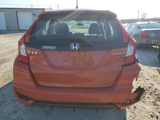 3HGGK5H63LM715131 - 2020 HONDA FIT SPORT ORANGE photo 6